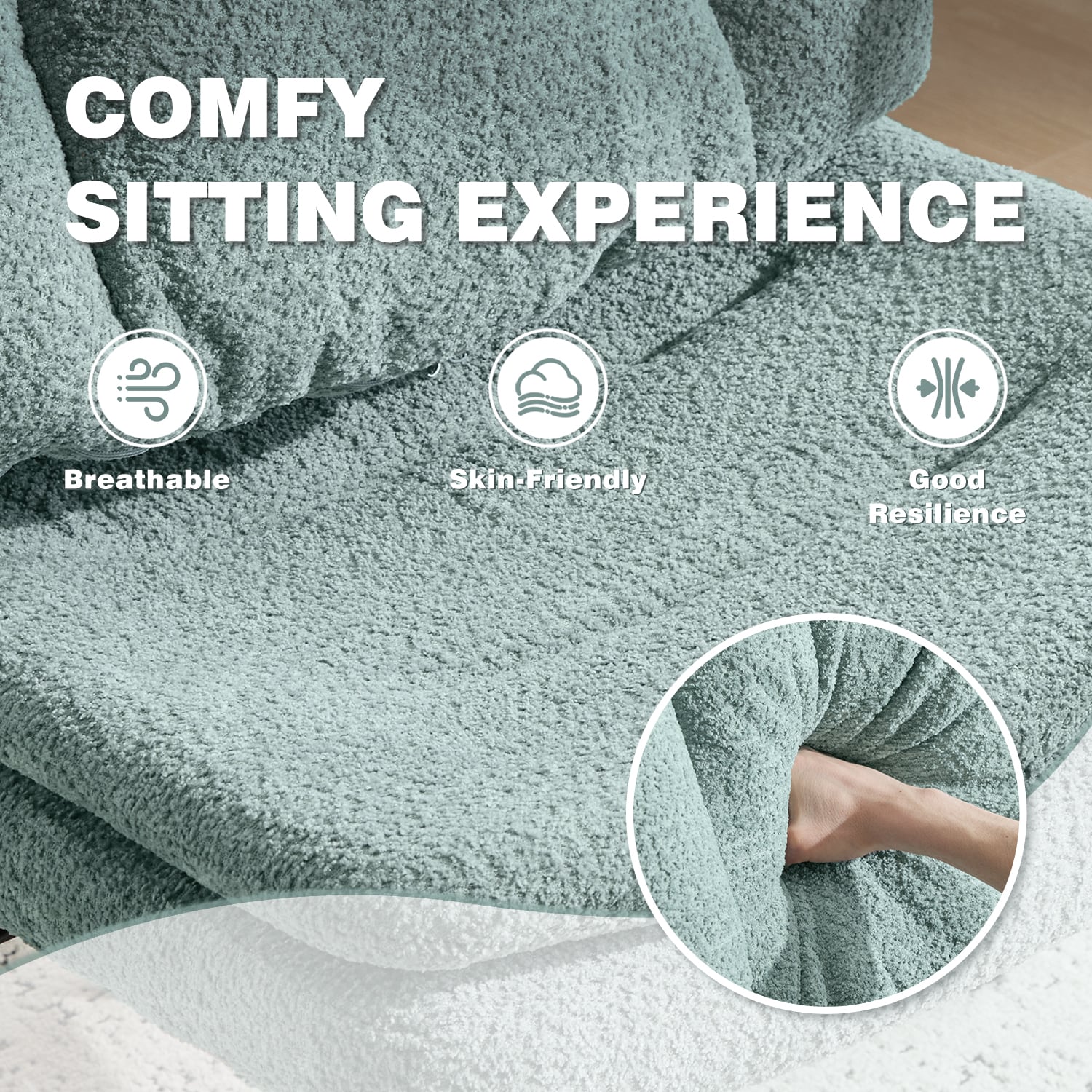 Ergonomic Office Chair With Airbag Lumbar Support And Flip Armrests_voghion.com